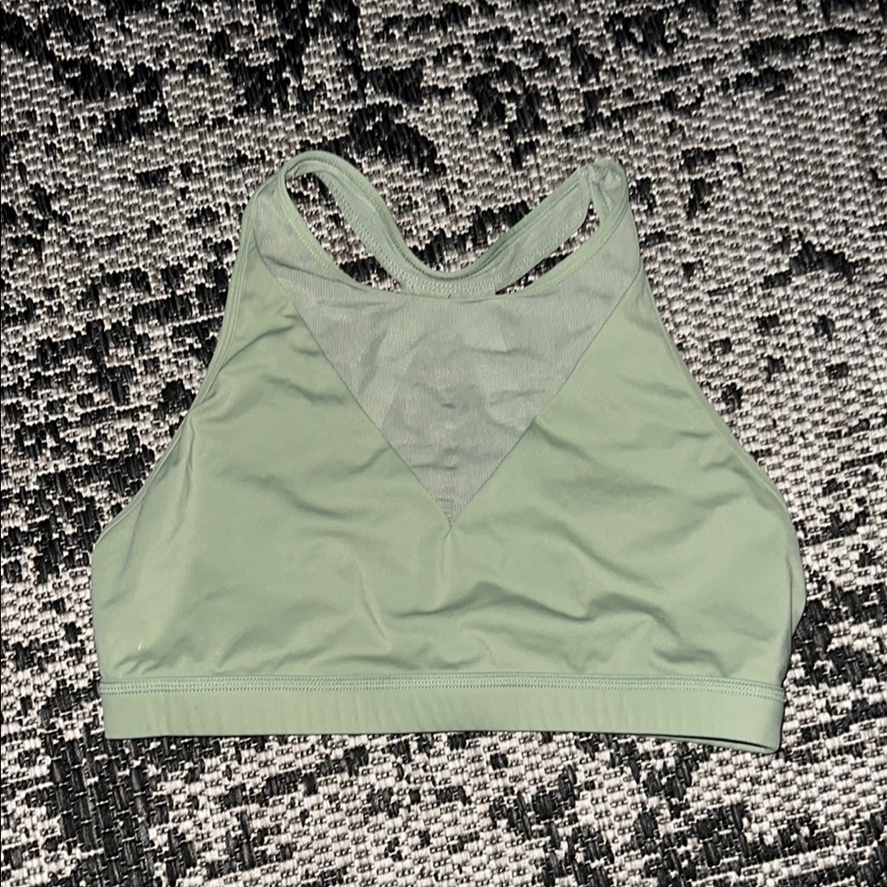 Born Primitive Green Racerback Sports Bra